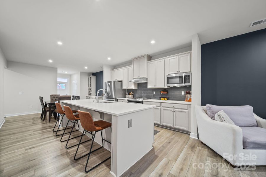 Furnished interior view inside a new home in , Denver (Image 17).