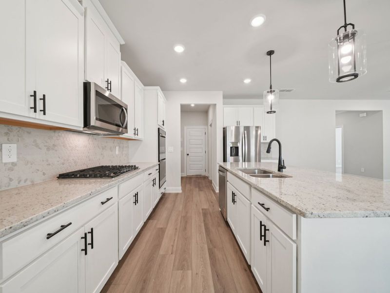 Furnished interior view inside a new home in Martin Springs - Estate Series, Lawrenceville (Image 6).