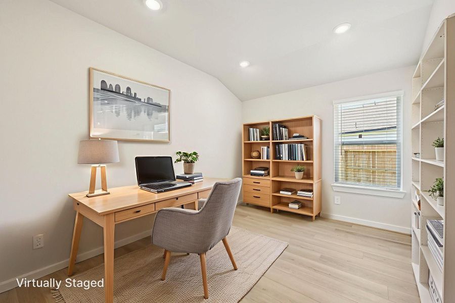 Furnished interior view inside a new home in Landing Meadows - Premier Series, New Caney (Image 11). Furnished interior view inside a new home in Landing Meadows - Premier Series, New Caney (Image 11).