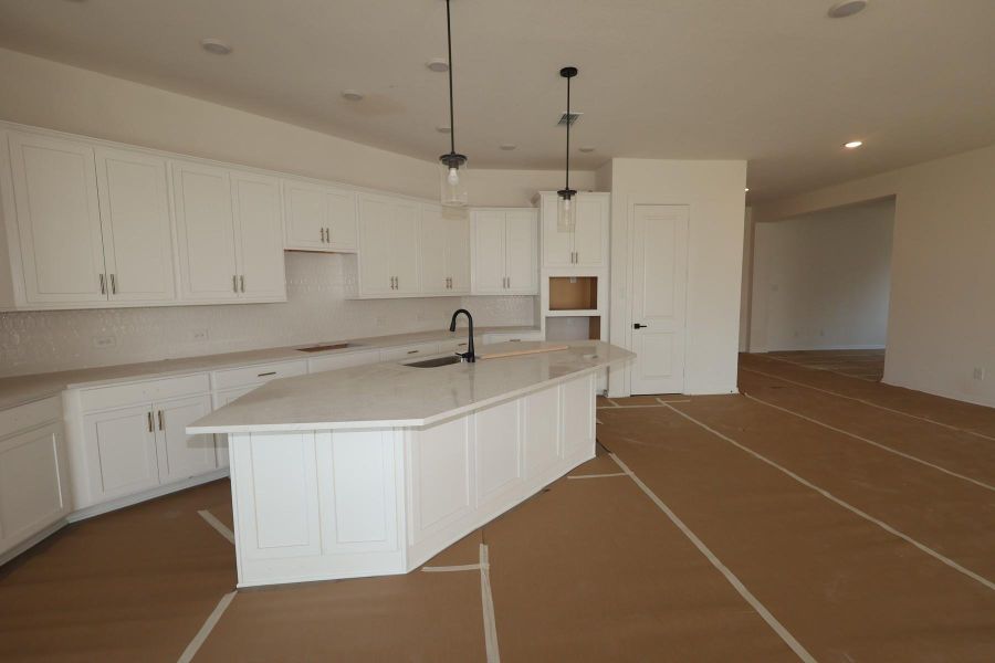 In-progress construction of a new home in Sundance Cove Lakeside - Overlook View Collection, Crosby, TX (Image 12). In-progress construction of a new home in Sundance Cove Lakeside - Overlook View Collection, Crosby, TX (Image 12).