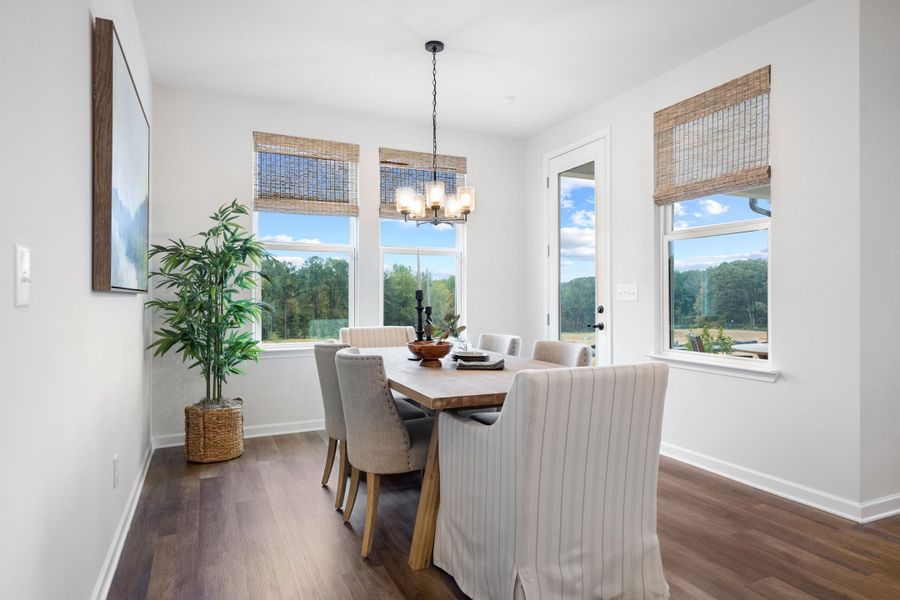 Representative furnished interior of a home built from the The Edison C by Davidson Homes LLC in Kelly Preserve, Loganville (Image 16).