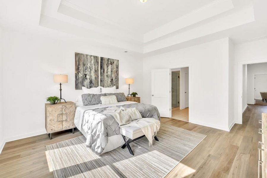 Furnished interior view inside a new home in Westlyn, Winder (Image 7).