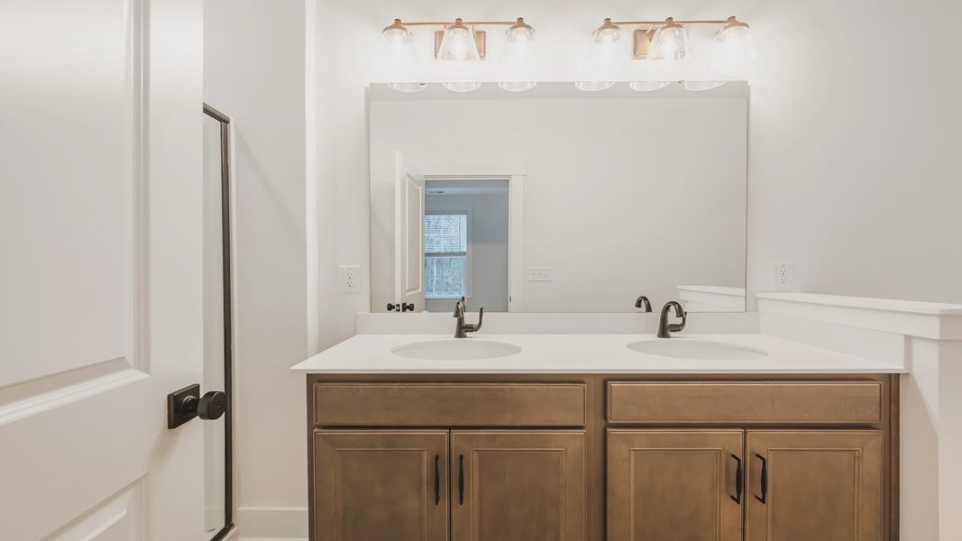 Furnished interior view inside a new home in Creekside at Andrews, Summerville (Image 15).