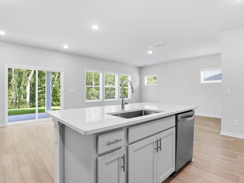 Furnished interior view inside a new home in Country Lane - Classic Series, Clayton (Image 5).
