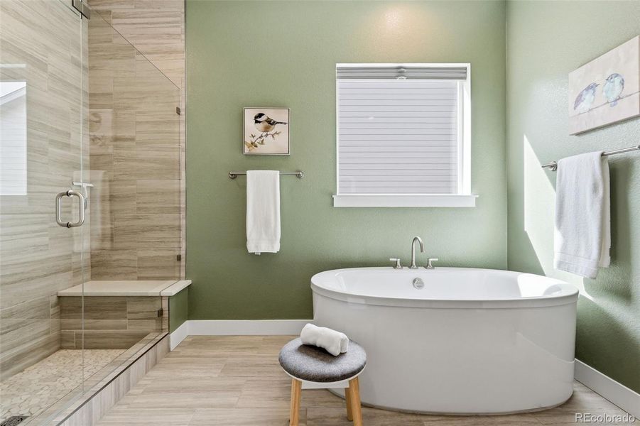 Furnished interior view inside a new home in , Parker (Image 19).