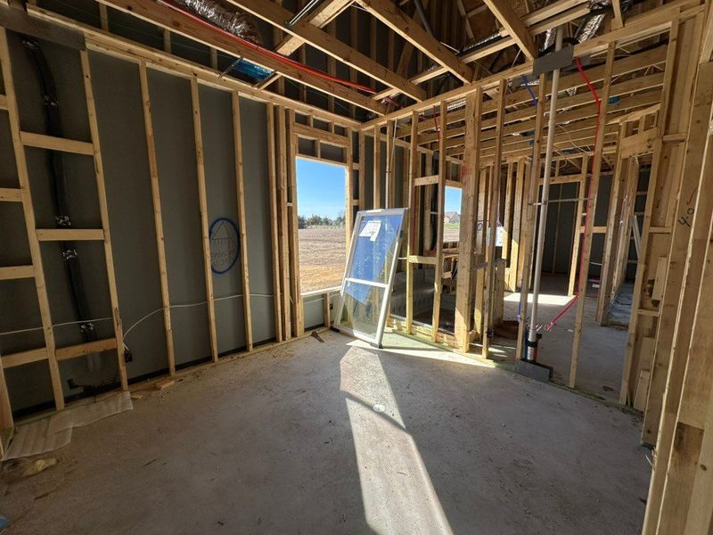 In-progress construction of a new home in Fannin Ranch, Leonard, TX (Image 11).