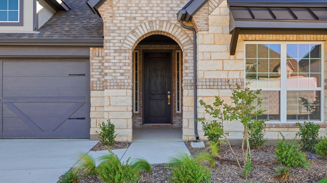 Exterior details and patio area of a home in Wildflower Ranch, Fort Worth (Image 3).