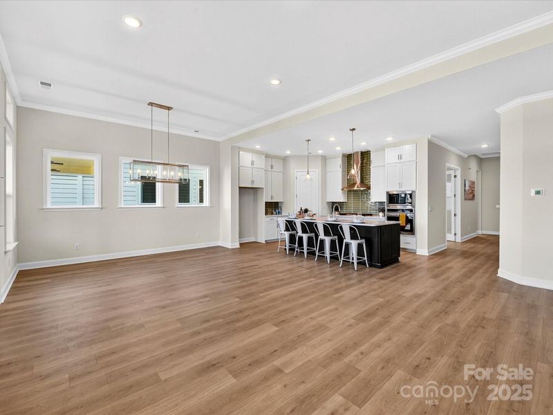 Furnished interior view inside a new home in Encore at Streamside - Tradition Series, Waxhaw (Image 15).