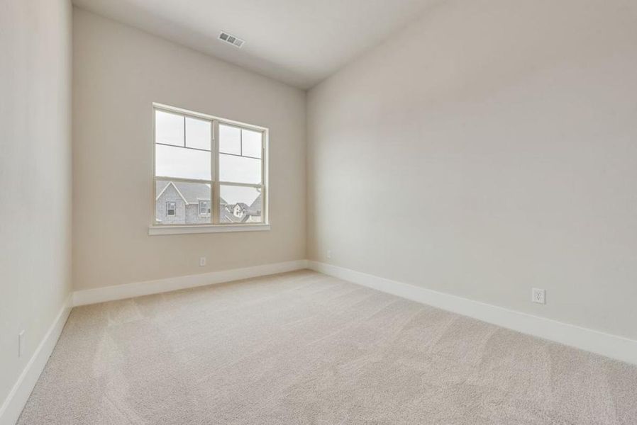 Spacious, unfurnished interior of a new home in Park Place, Prosper (Image 44). Spacious, unfurnished interior of a new home in Park Place, Prosper (Image 44).