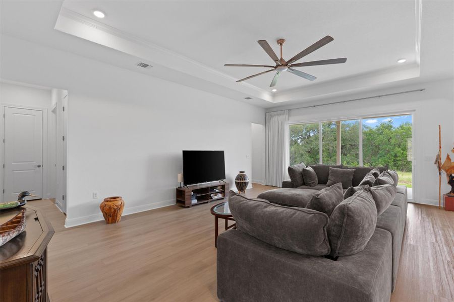 Furnished interior view inside a new home in Sun City Texas, Georgetown (Image 13).