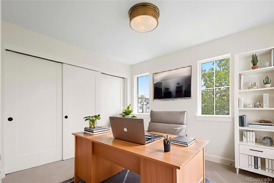 Furnished interior view inside a new home in , Denver (Image 9).