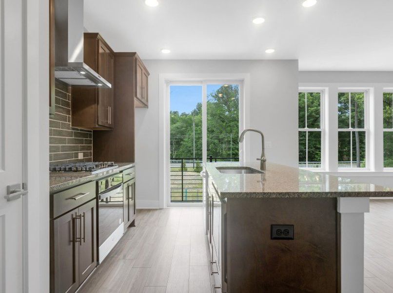 Furnished interior view inside a new home in Echo Park, Suwanee (Image 4). Furnished interior view inside a new home in Echo Park, Suwanee (Image 4).