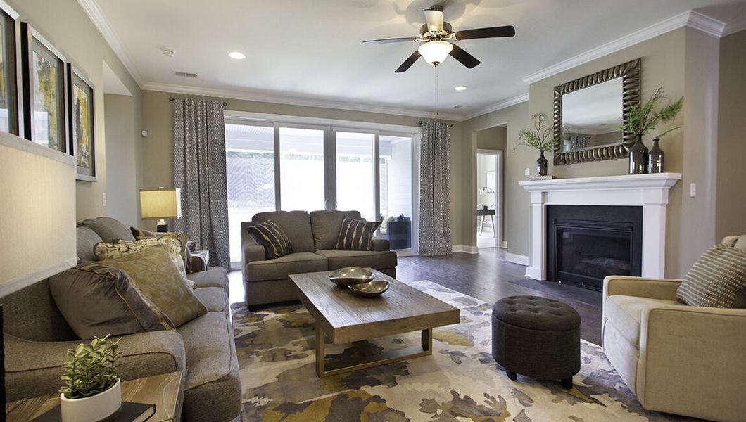 Furnished interior view inside a new home in Berkeley Bay, Ridgeville (Image 26).