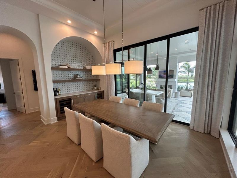 Furnished interior view inside a new home in Wild Blue at Waterside, Sarasota (Image 3).