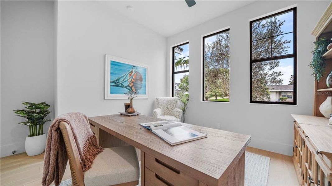 Furnished interior view inside a new home in , Sarasota (Image 12).