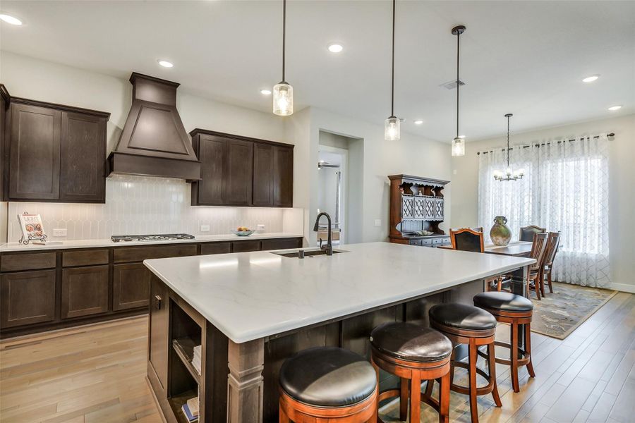 Furnished interior view inside a new home in Chambers Creek, Willis (Image 11).