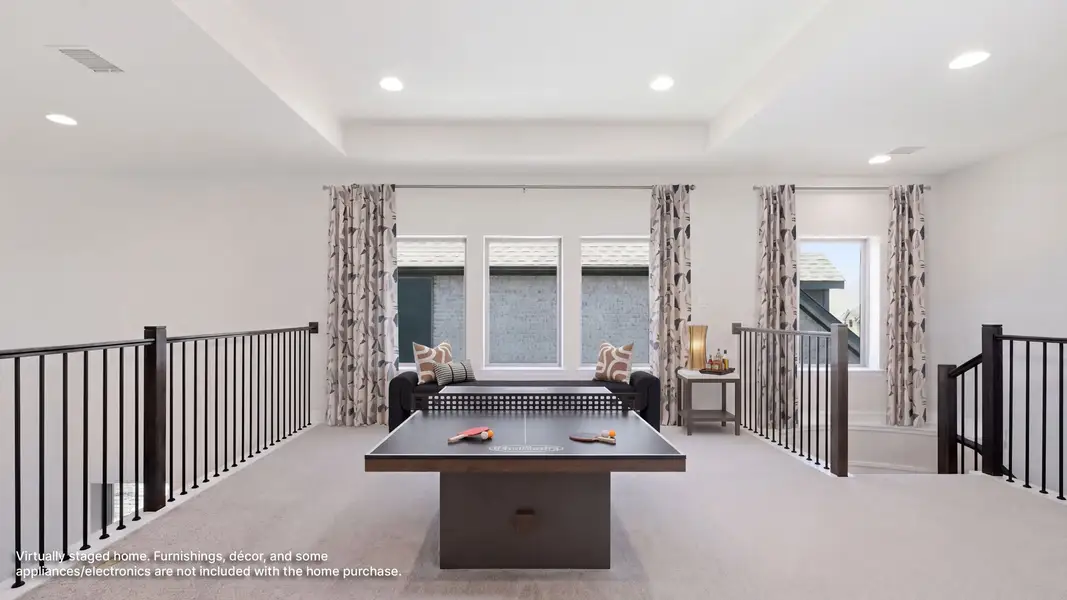 Furnished interior view inside a new home in Ramble, Celina (Image 10).