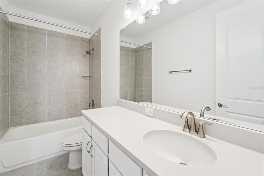 Furnished interior view inside a new home in Lagoon Residences at Epperson, Wesley Chapel (Image 16). Furnished interior view inside a new home in Lagoon Residences at Epperson, Wesley Chapel (Image 16).