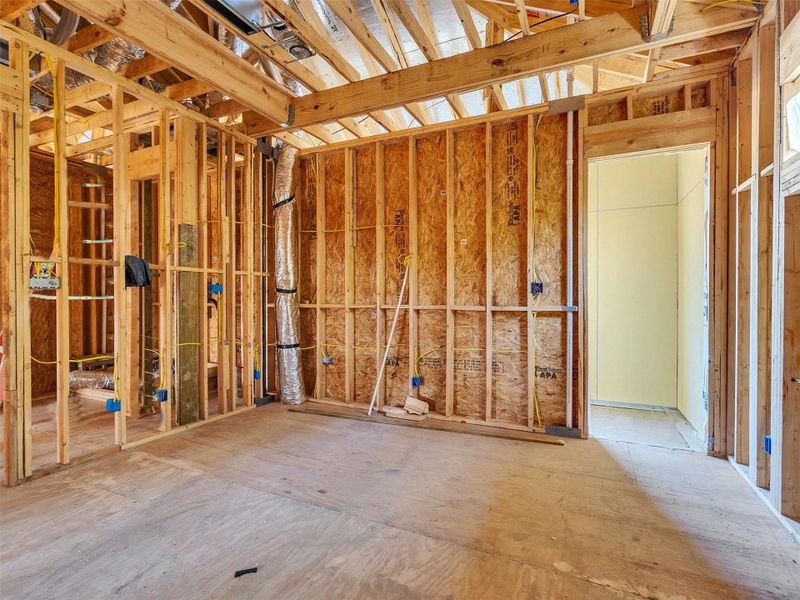 In-progress construction of a new home in , Houston, TX (Image 25).