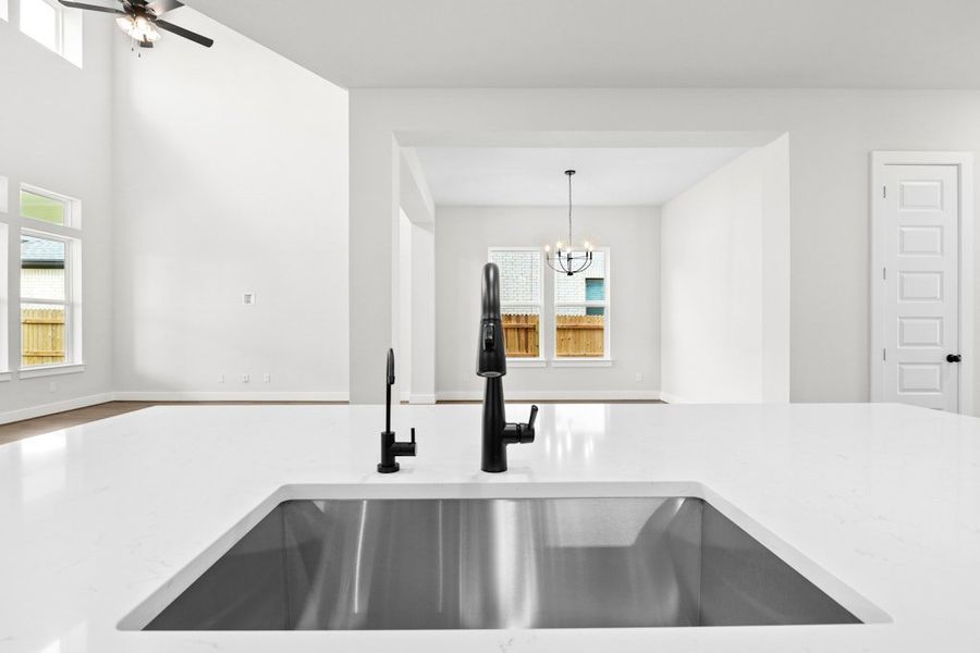 Close-up of interior finishes inside a home in Blackhawk, Pflugerville (Image 14).