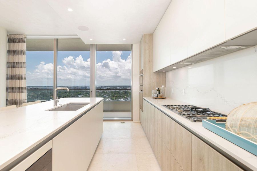 Furnished interior view inside a new home in , West Palm Beach (Image 11).