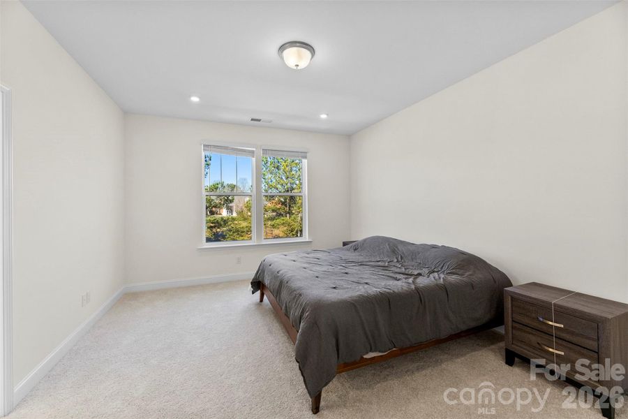 Primary Suite and Blinds throughout home, 9' Ceilings on all 3 levels.