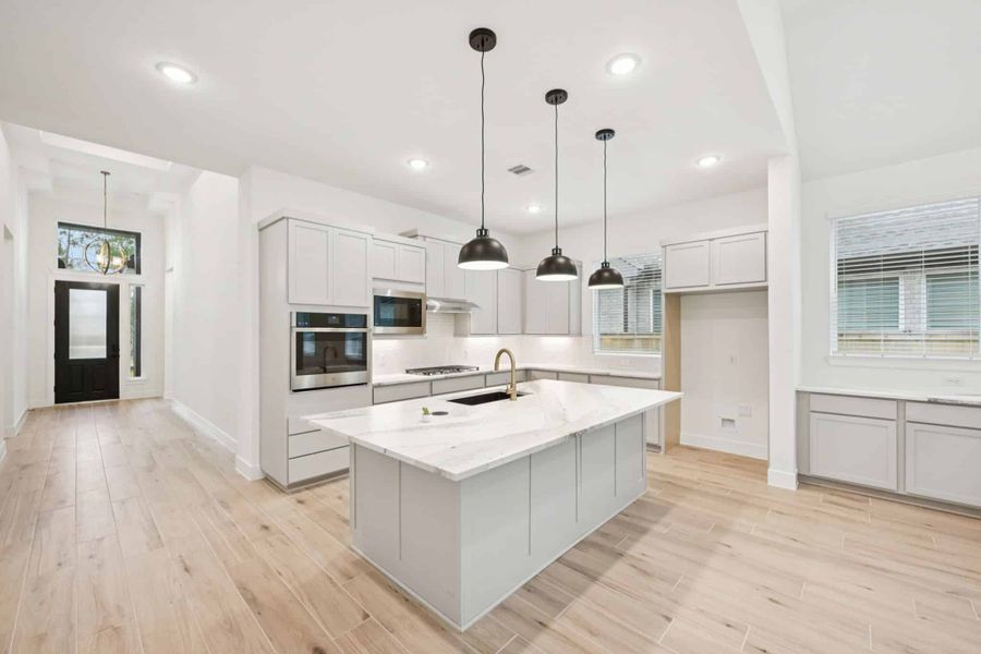Furnished interior view inside a new home in Kresston, Montgomery (Image 6).