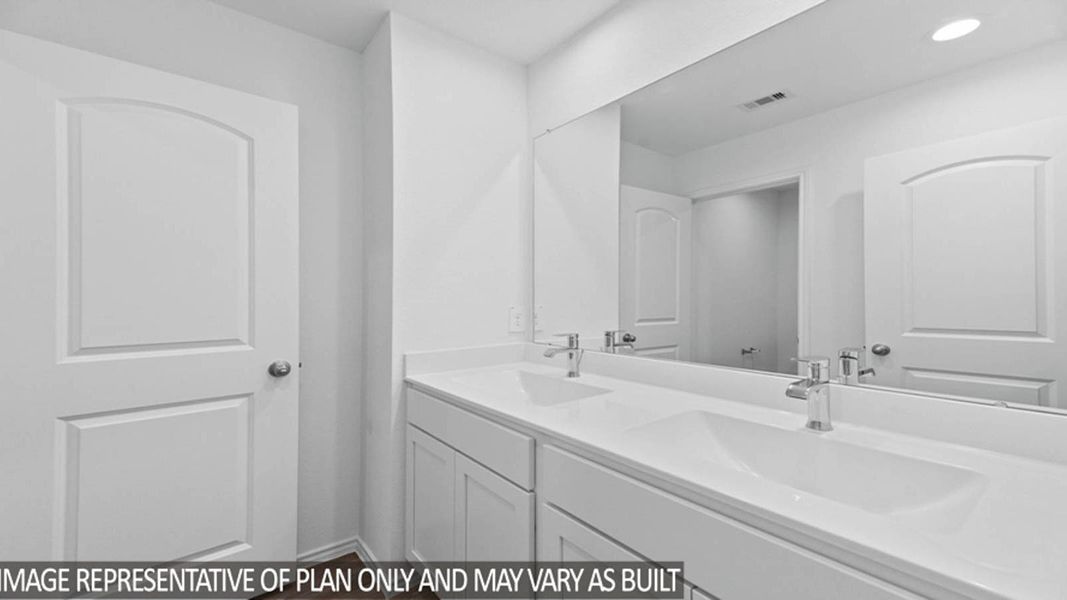 Furnished interior view inside a new home in Williams Reserve East, Conroe (Image 5).