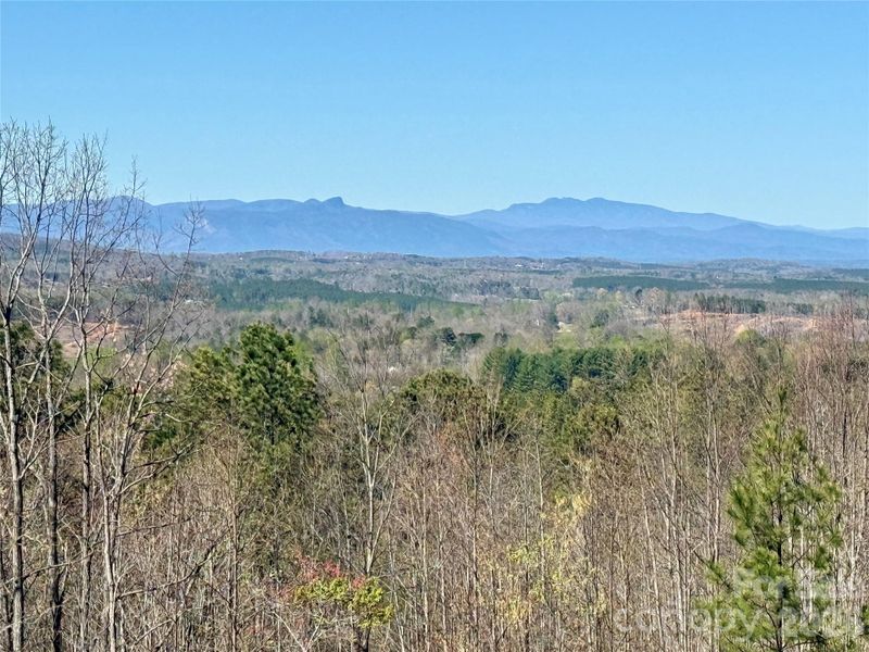 Views of Grandfather Mountain, Table Rock & Shortoff Mtn.