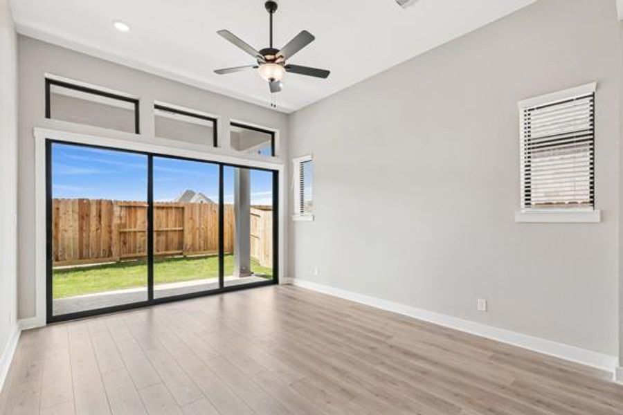 Spacious, unfurnished interior of a new home in The Highlands - Grove Collection, Porter (Image 16). Spacious, unfurnished interior of a new home in The Highlands - Grove Collection, Porter (Image 16).