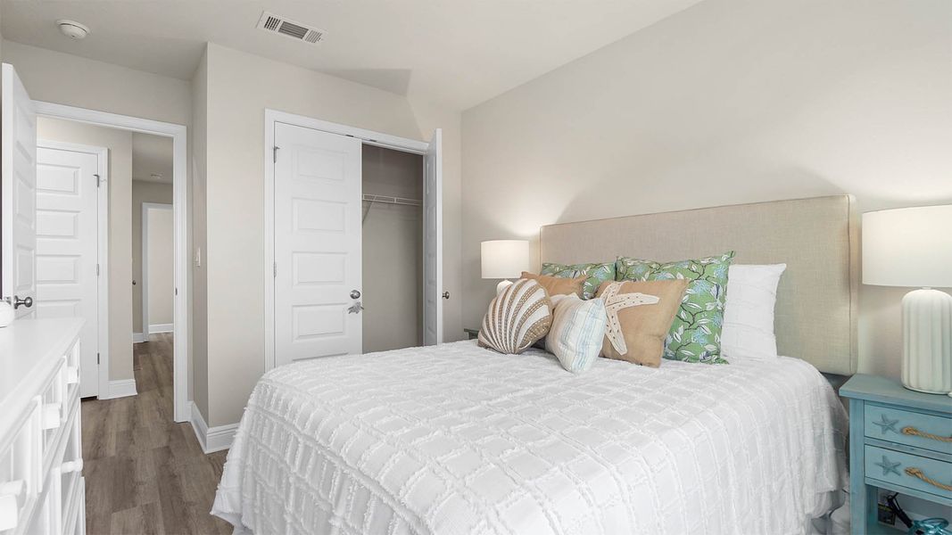 Representative furnished interior of a home built from the Palm Exterior by D.R. Horton in Hawks Landing Townhomes, Santa Rosa Beach (Image 25).