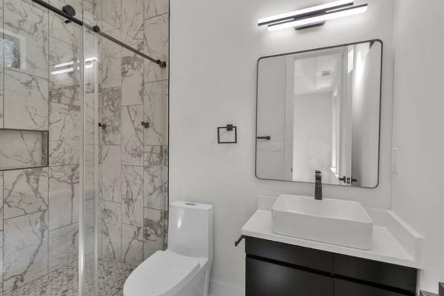 Furnished interior view inside a new home in , Atlanta (Image 14).
