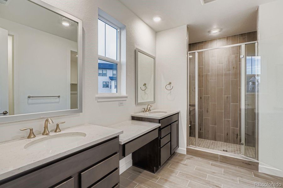 Furnished interior view inside a new home in Macanta: The Grand Collection, Castle Rock (Image 7).