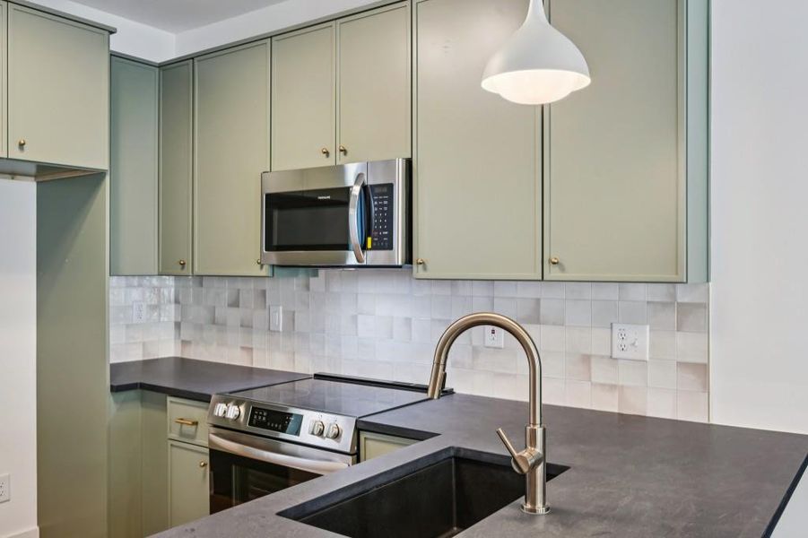 Close-up of interior finishes inside a home in , Atlanta (Image 20).