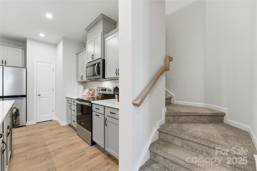 Furnished interior view inside a new home in Northfield Crossing, Charlotte (Image 34).