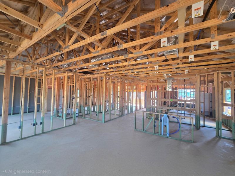 In-progress construction of a new home in Attwater, Waller, TX (Image 15).