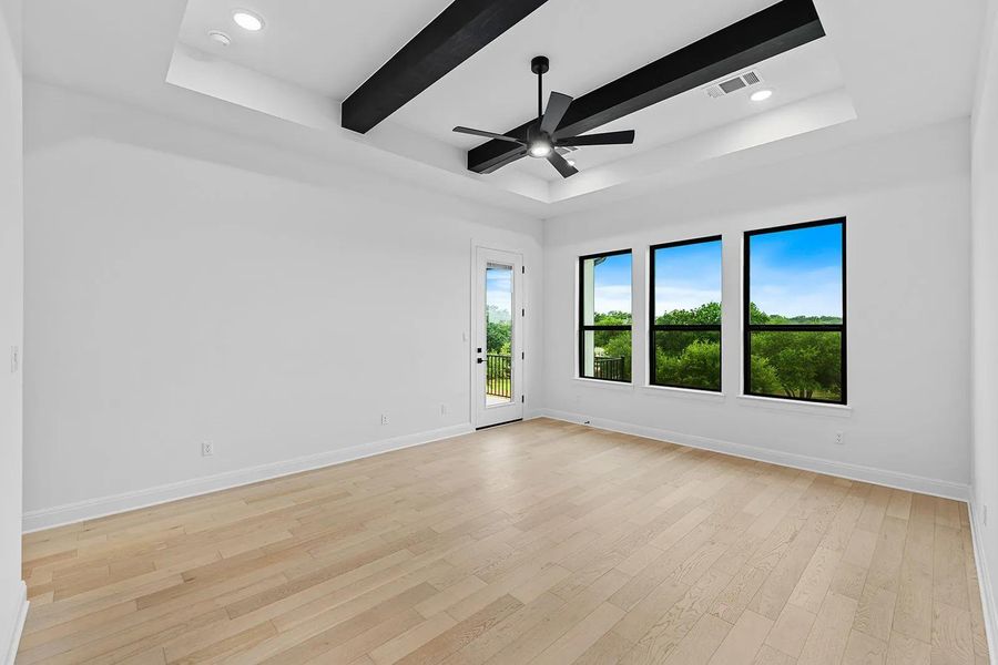Spacious, unfurnished interior of a new home in Northgate Ranch, Liberty Hill (Image 21). Spacious, unfurnished interior of a new home in Northgate Ranch, Liberty Hill (Image 21).