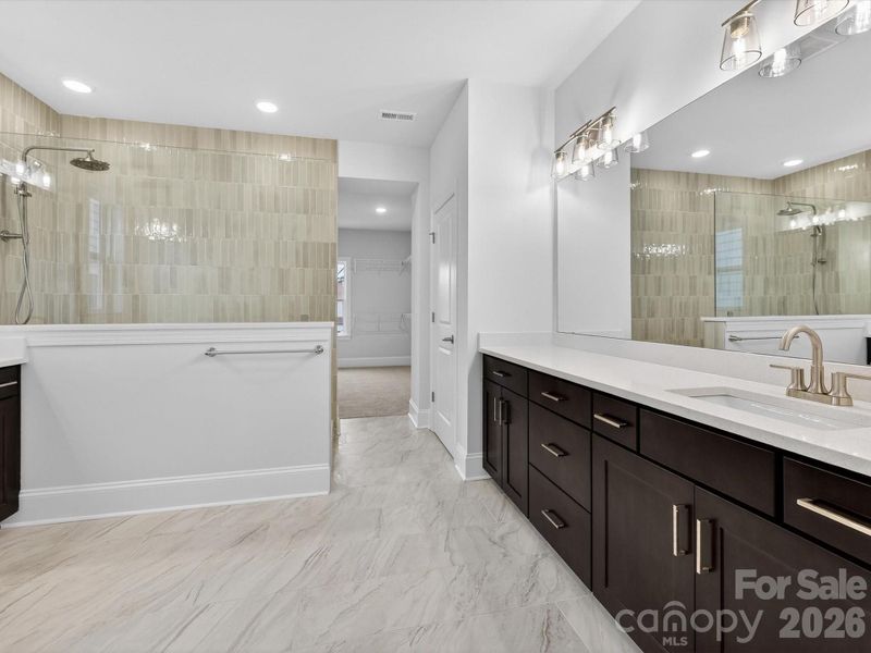 Furnished interior view inside a new home in North Creek Village, Huntersville (Image 13).