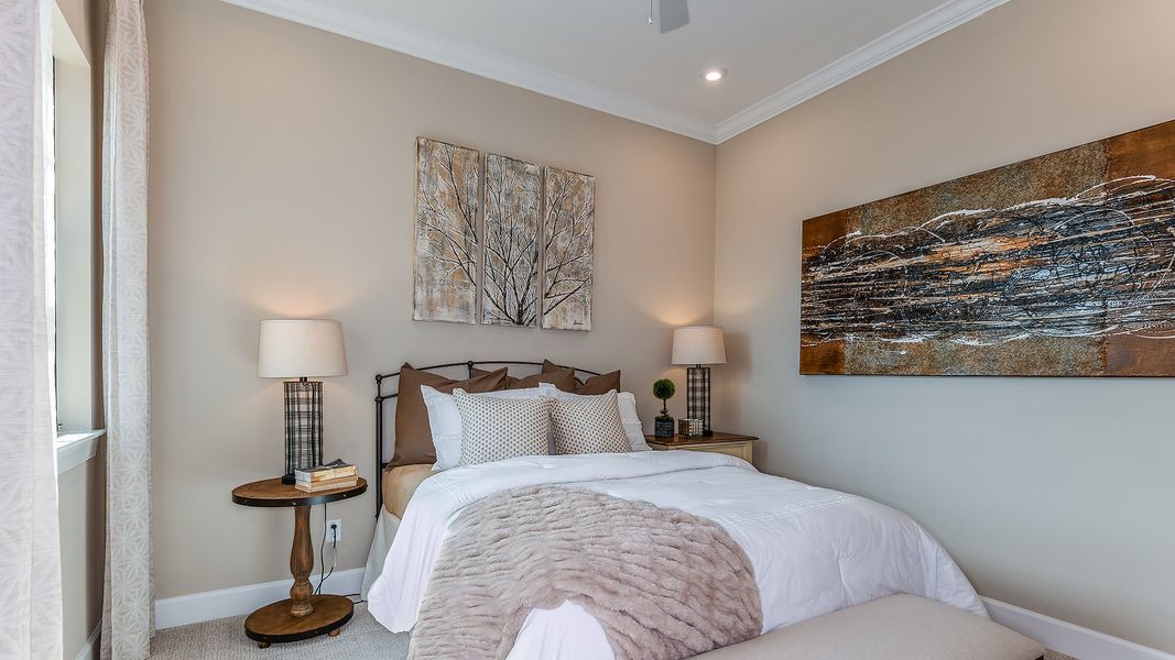 Furnished interior view inside a new home in Esplanade by the Islands Coach Homes, Naples (Image 13).