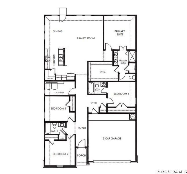 2D floor plan layout of this home in Carmel Ranch, Schertz, TX (Image 2). 2D floor plan layout of this home in Carmel Ranch, Schertz, TX (Image 2).