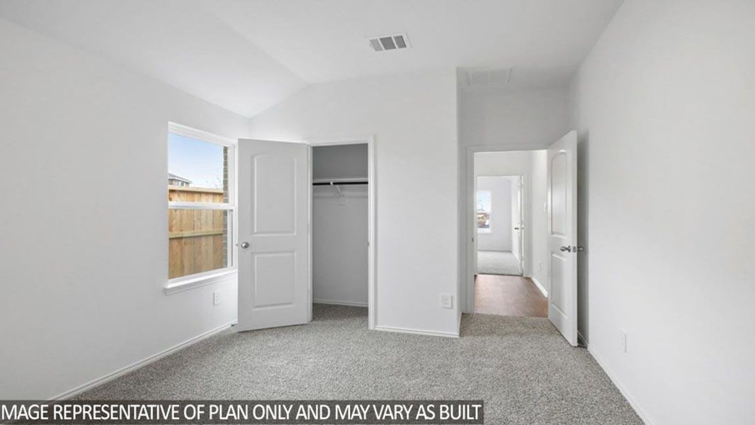 Spacious, unfurnished interior of a new home in Porters Mill, New Caney (Image 13).