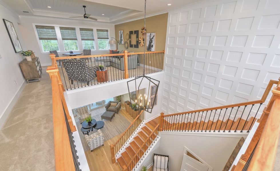 Furnished interior view inside a new home in Seven Pines, Jacksonville (Image 31).