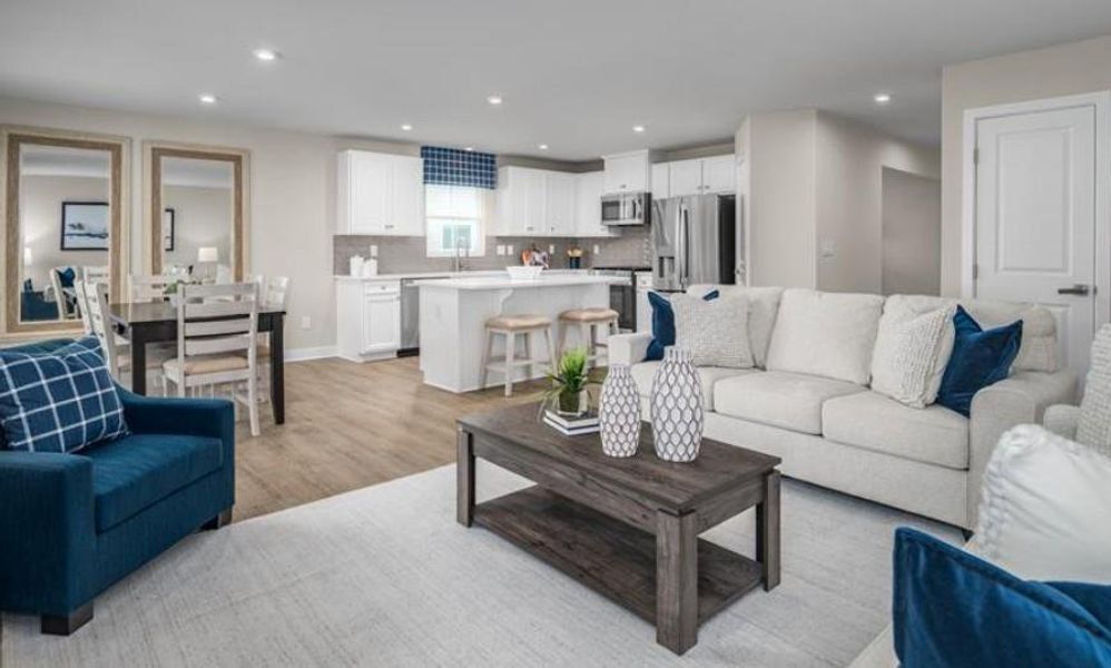 Furnished interior view inside a new home in Newberry 55+ Single Family Homes, McDonough (Image 7).