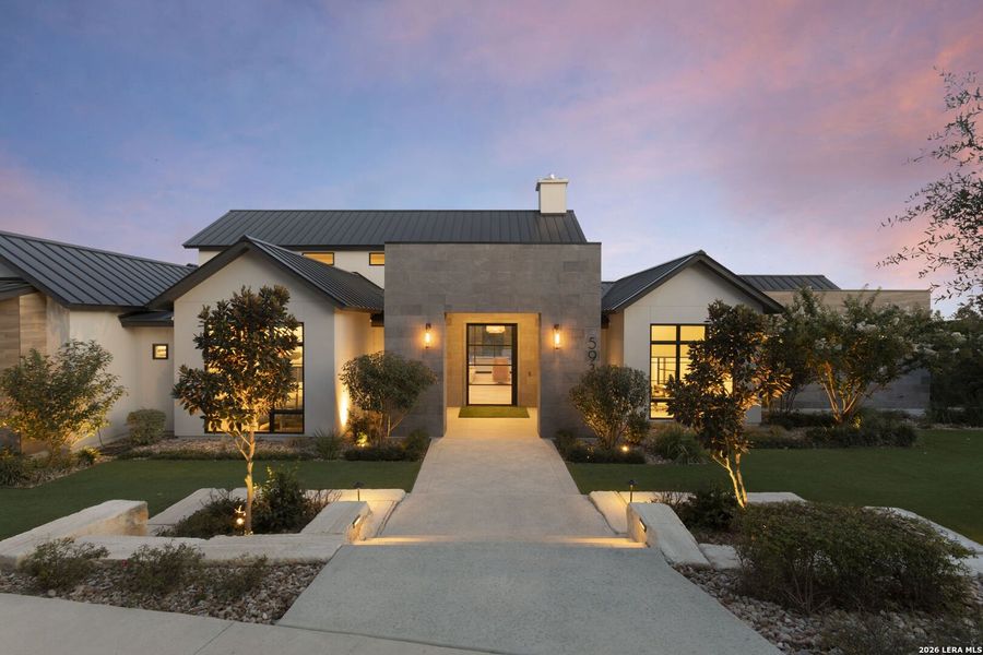 Front exterior of a new home in , San Antonio, TX, highlighting curb appeal (Image 20). Front exterior of a new home in , San Antonio, TX, highlighting curb appeal (Image 20).