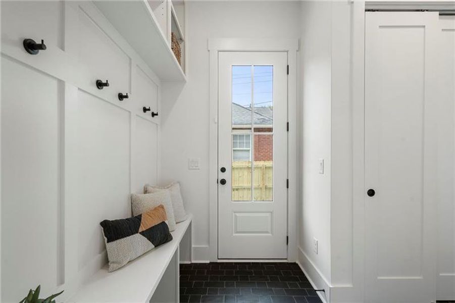 Furnished interior view inside a new home in , Atlanta (Image 10).