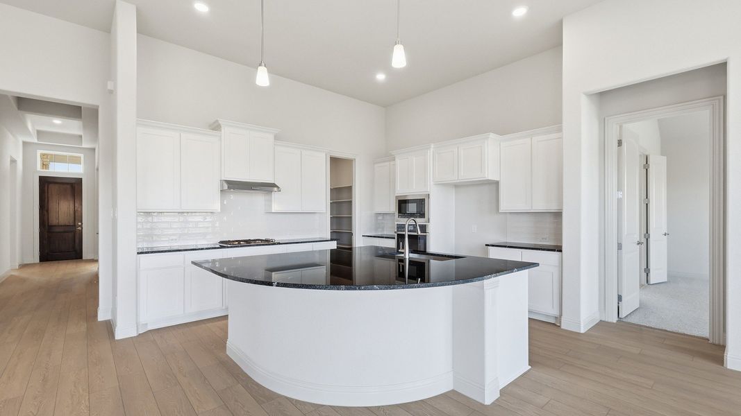 Representative furnished interior of a home built from the Tulane by DRB Homes in Green Meadows Classic, Celina (Image 18).
