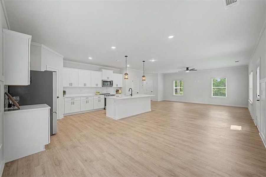 Spacious, unfurnished interior of a new home in , Canton (Image 24). Spacious, unfurnished interior of a new home in , Canton (Image 24).