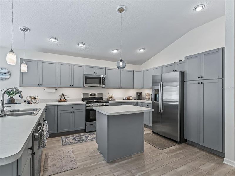 Furnished interior view inside a new home in , The Villages (Image 9).