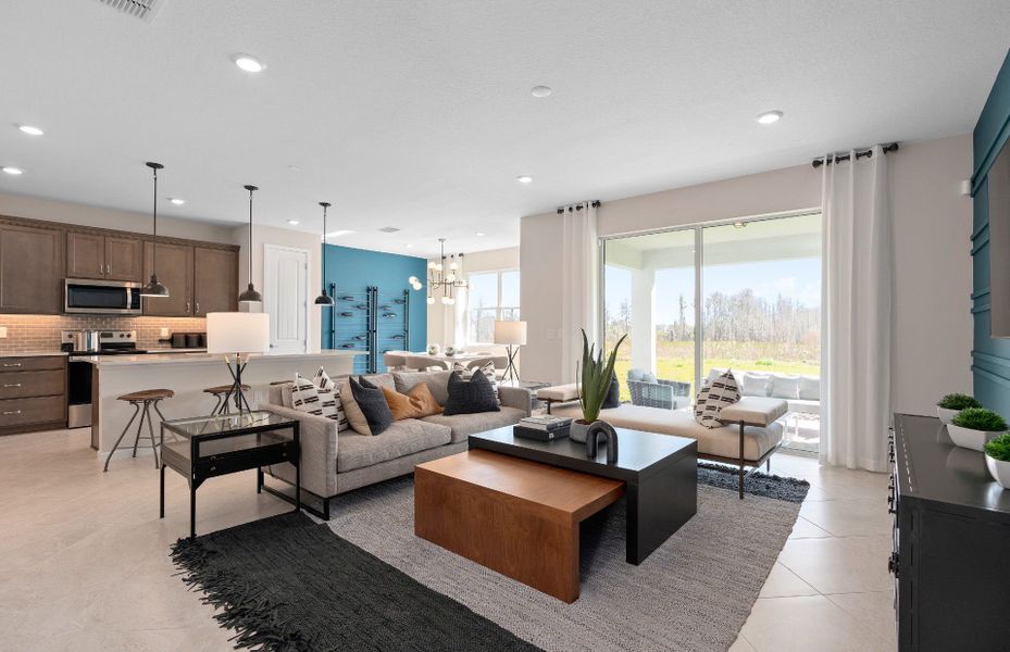 Furnished interior view inside a new home in Hartford Terrace, Davenport (Image 5).