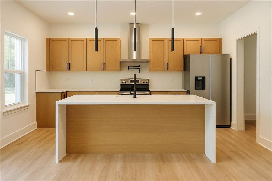 Furnished interior view inside a new home in , Loganville (Image 11).